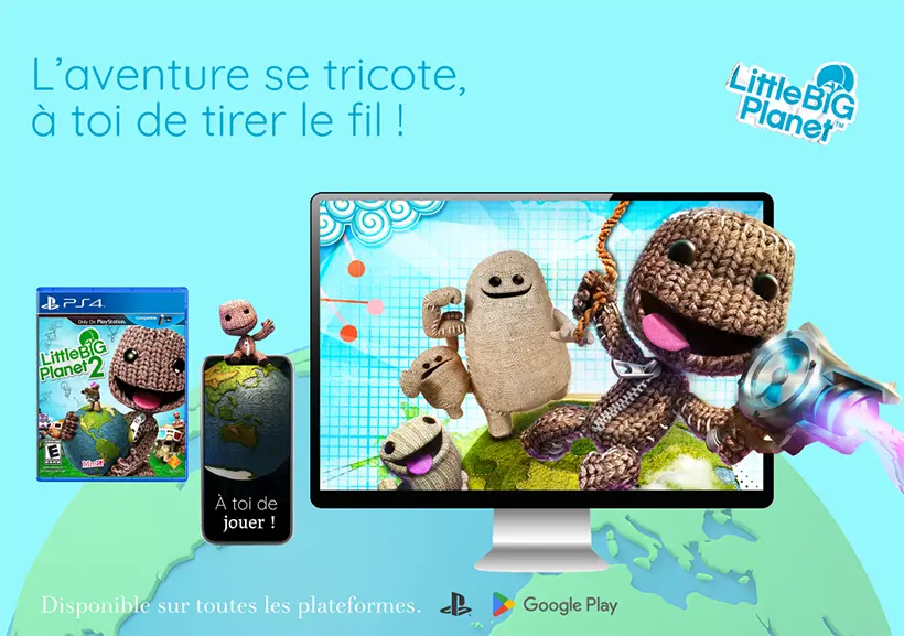 affiche little big planète 2