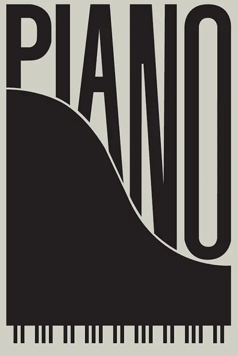 illustration piano