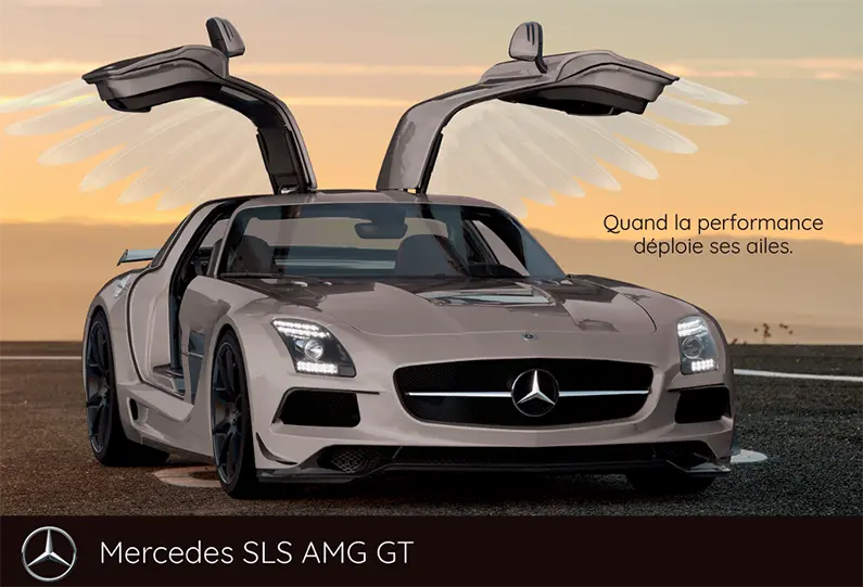 mercedes encart-presse