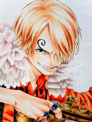 illustration sanji