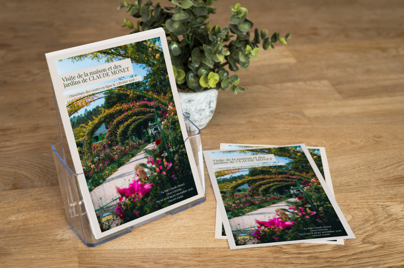 Flyers – Jardin de Claude Monet